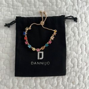Rainbow Dannijo Tennis Bracelet adjustable size